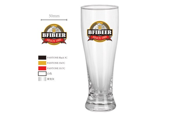 Customizable LOGO glass wine glasses