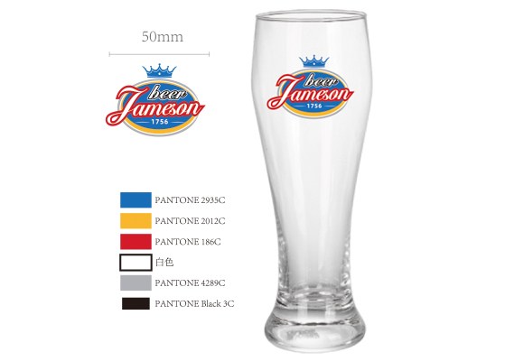 Customizable LOGO glass wine glasses