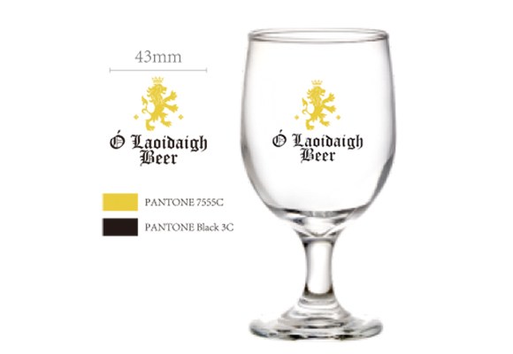 Customizable LOGO glass cups
