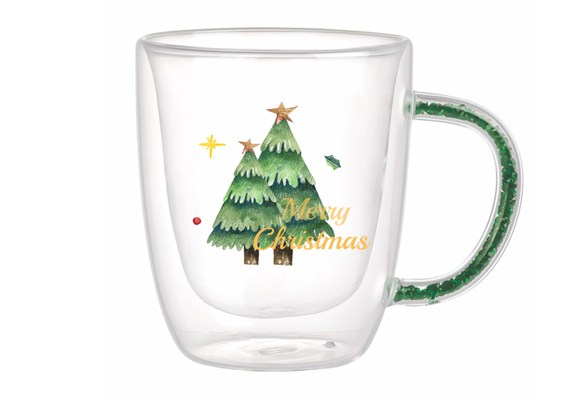 Customizable sticker glass cups