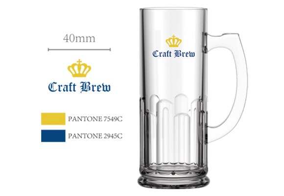 Customizable LOGO glass cups