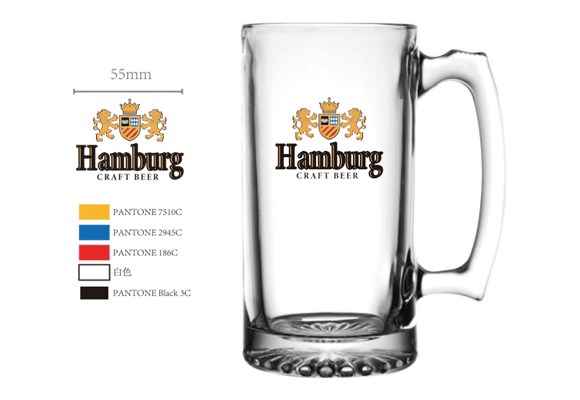 Customizable LOGO glass cups