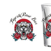 Customizable LOGO animal pattern glass cups