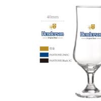 The LOGO determines the glass wine glass