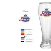 Customizable LOGO glass wine glasses