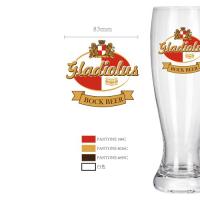 Customizable LOGO beer glass