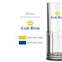 Customizable LOGO glass cups
