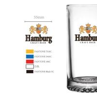 Customizable LOGO glass cups