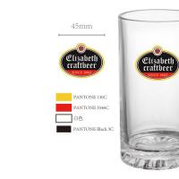 Customizable LOGO glass cup gifts
